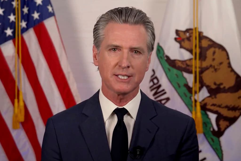 Gobernador Gavin Newsom