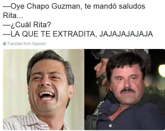 Así reaccionó la gente en redes sociales con la extraditación del Chapo Guzmán el jueves 19 de enero.