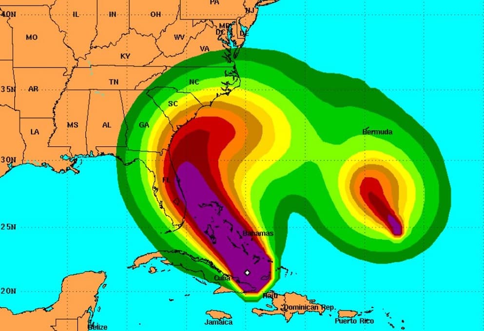 El huracán Matthew amenaza a EEUU y comienzan evacuaciones masivas