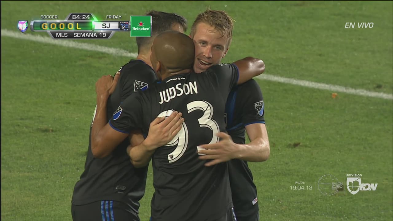 Jackson Yuelli marca el 1-3 y sentencia la victoria de SJ Earthquakes ante LA Galaxy