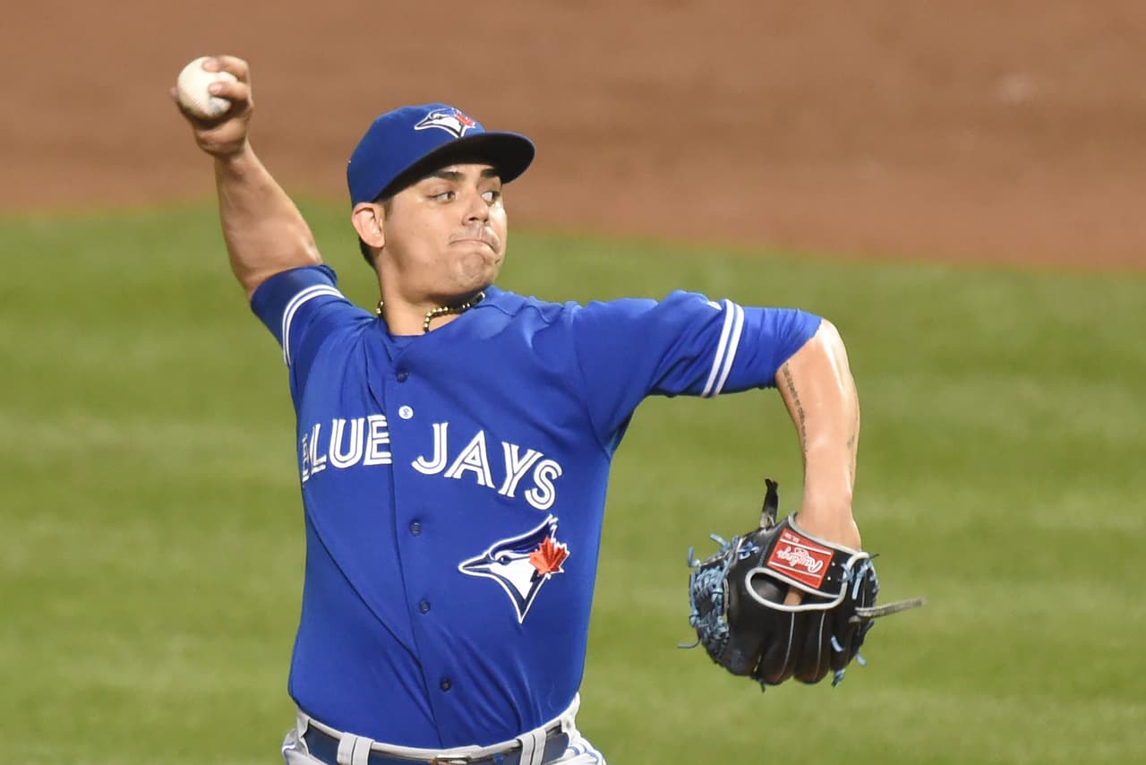 Osuna, de recoger tomates a cerrador en Toronto