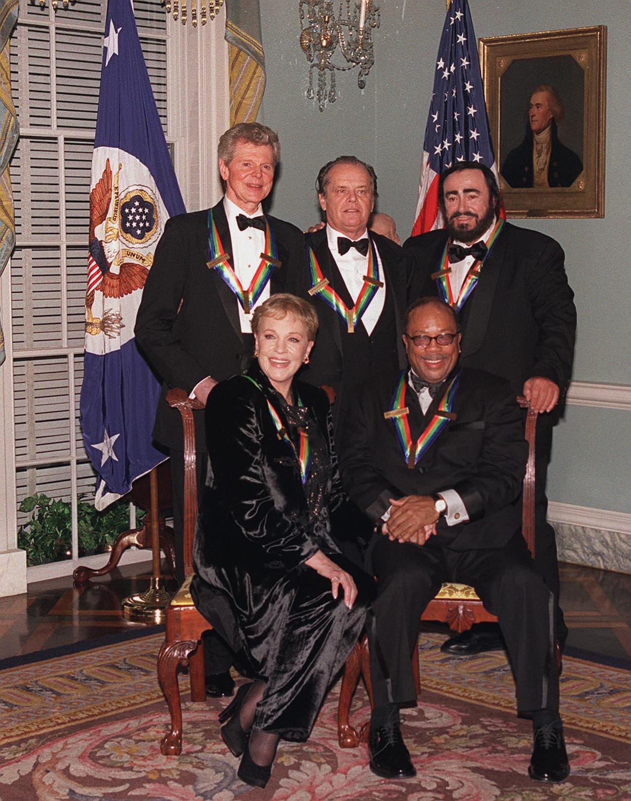En 2001, junto con otras figuras, Quincy fue honrado en la celebración del Kennedy Center Honors, por su contribución a la cultura americana.