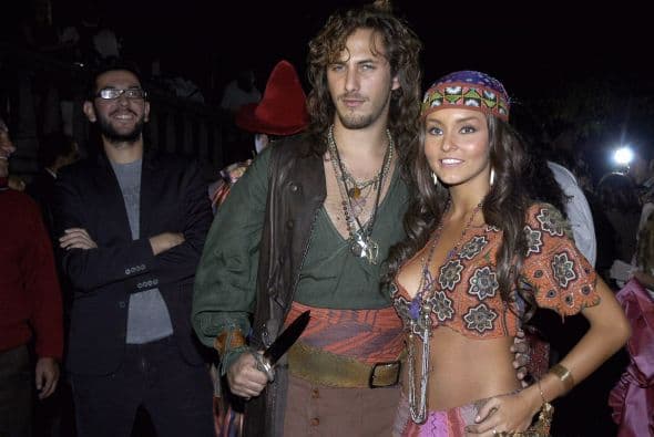 Su pareja en la historia era Sebastián Zurita. Este amor traspasó las pantallas aunque la relación fue fugaz.