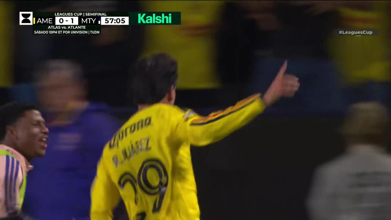 ¡Golazo del América! Ramón Juárez define como 9 para empatar el partido