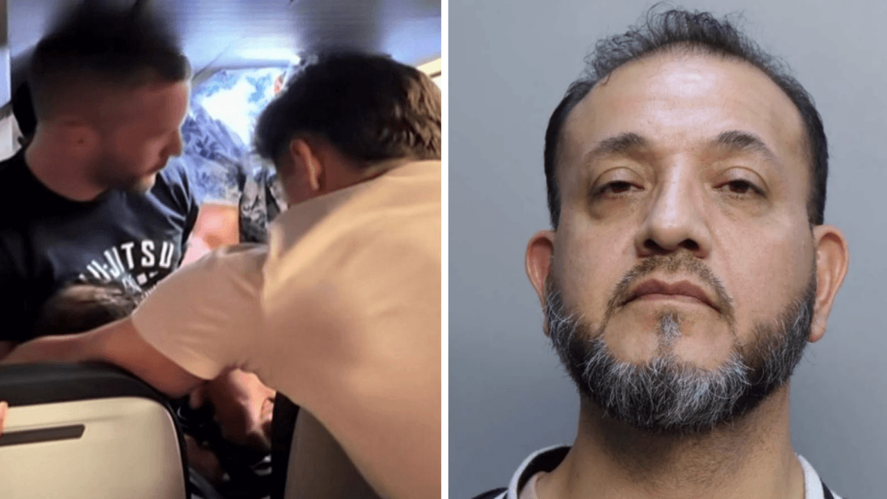 Pasajero intenta abrir la puerta del avión en vuelo de Puerto Rico a Chicago: qué le espera