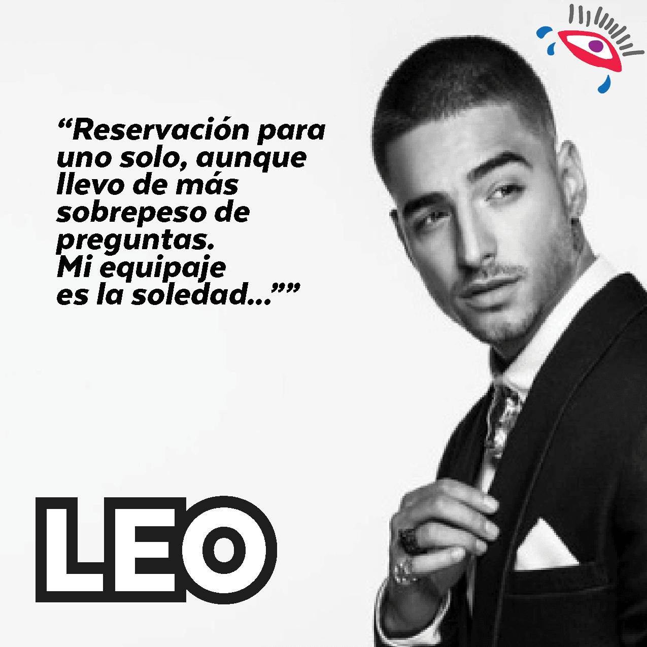 <b>Maluma - Vuelo hacia el olvido. </b>Tú eres reguetonero de corazón, no hay mejor tema musical para ti.
<br>