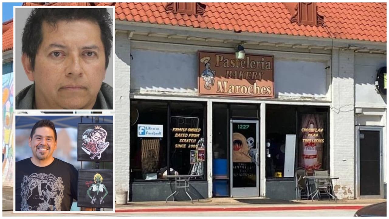 El dueño de Maroches Bakery en Oak Cliff es acusado de asesinar e incinerar al artista Anthony Moreno