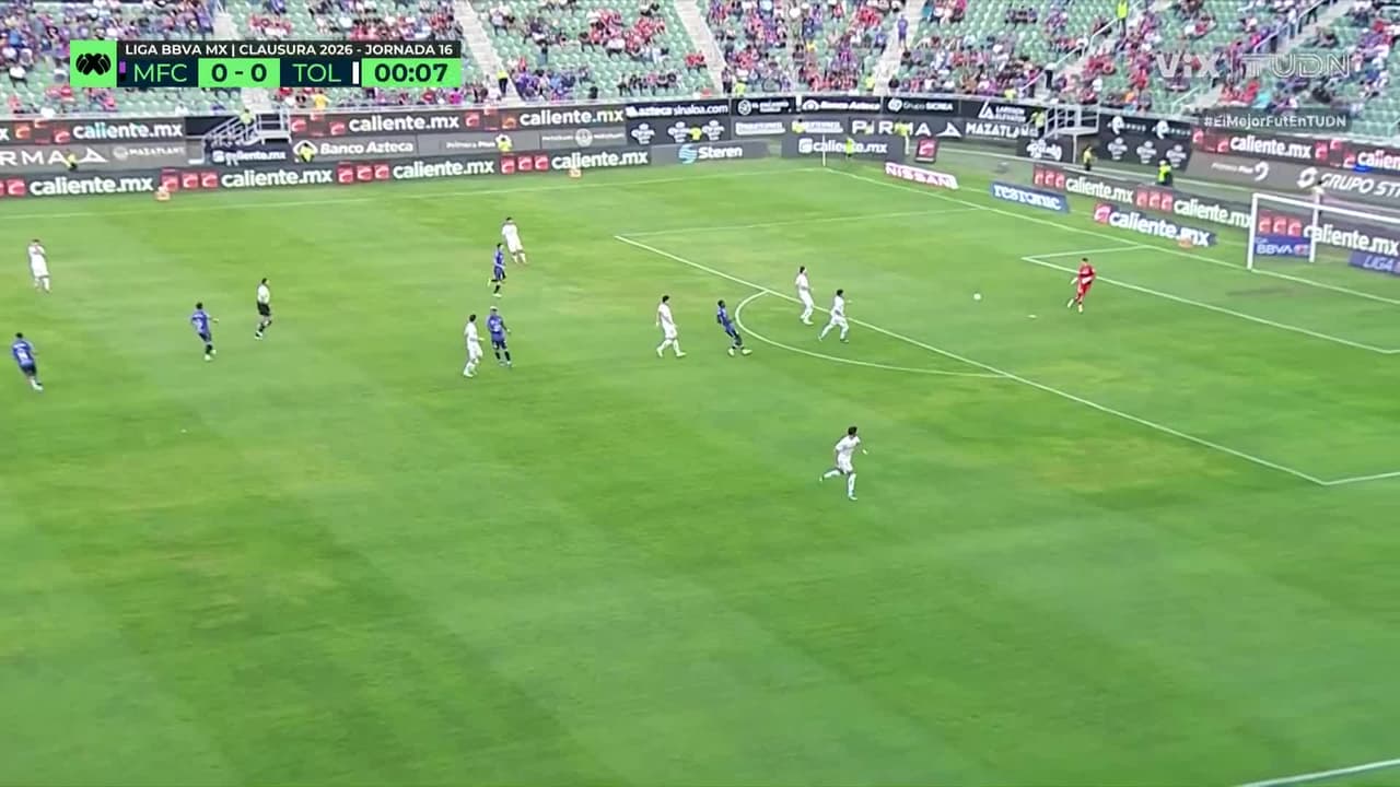 Mazatlán vs. Toluca - Resumen del partido