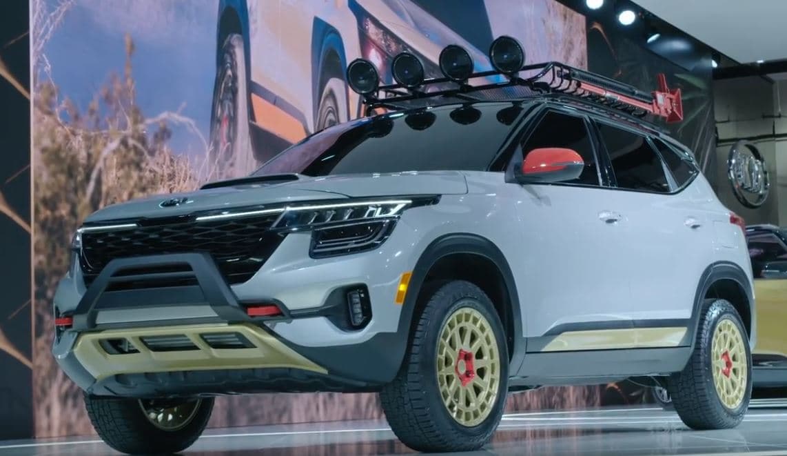 KIA también apuesta por su camioneta Kia Seltos 202, una alternativa para los amantes de las aventuras.