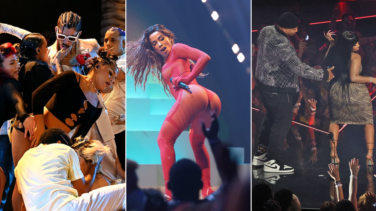 Johnny Deep 'pidiendo' trabajo, los besos de Bad Bunny, el sabor latino y más momentos de los VMA’s