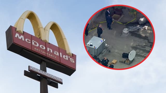 Encuentran cuerpo envuelto en una bolsa de plástico en el techo de un McDonald's en El Bronx