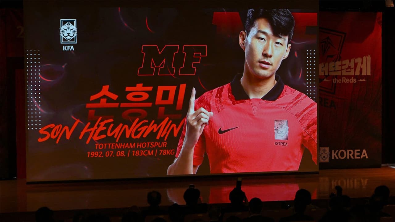 Heung-min Son lidera lista de Corea del Sur para Qatar 2022