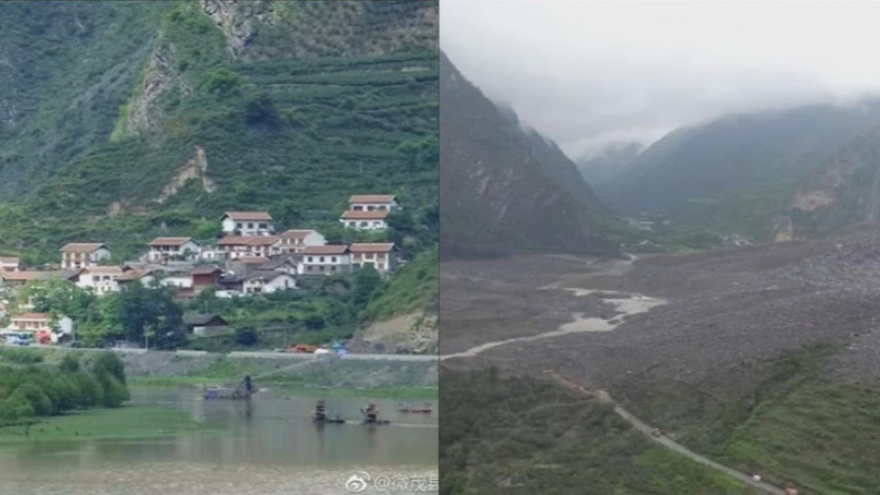 Un deslizamiento de tierra en China deja 15 muertos y sepulta a unas 140 personas