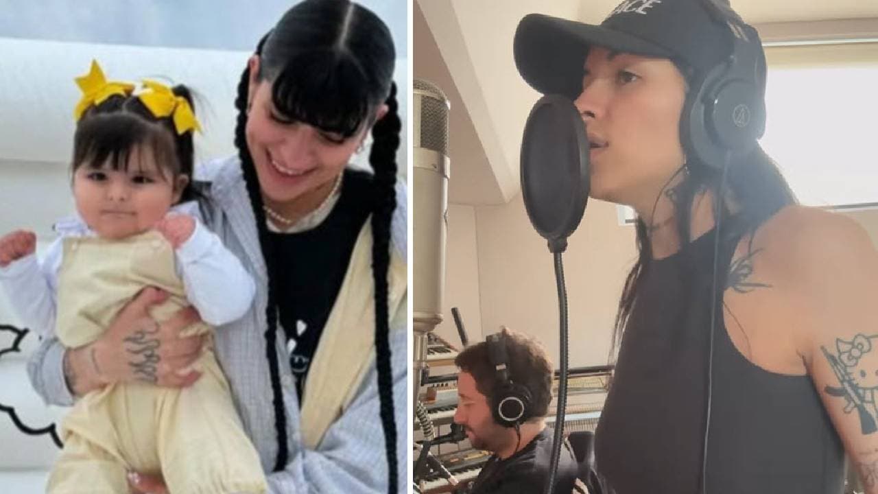 Cazzu prepara su regreso a los escenarios y tendría a la más tierna supervisora