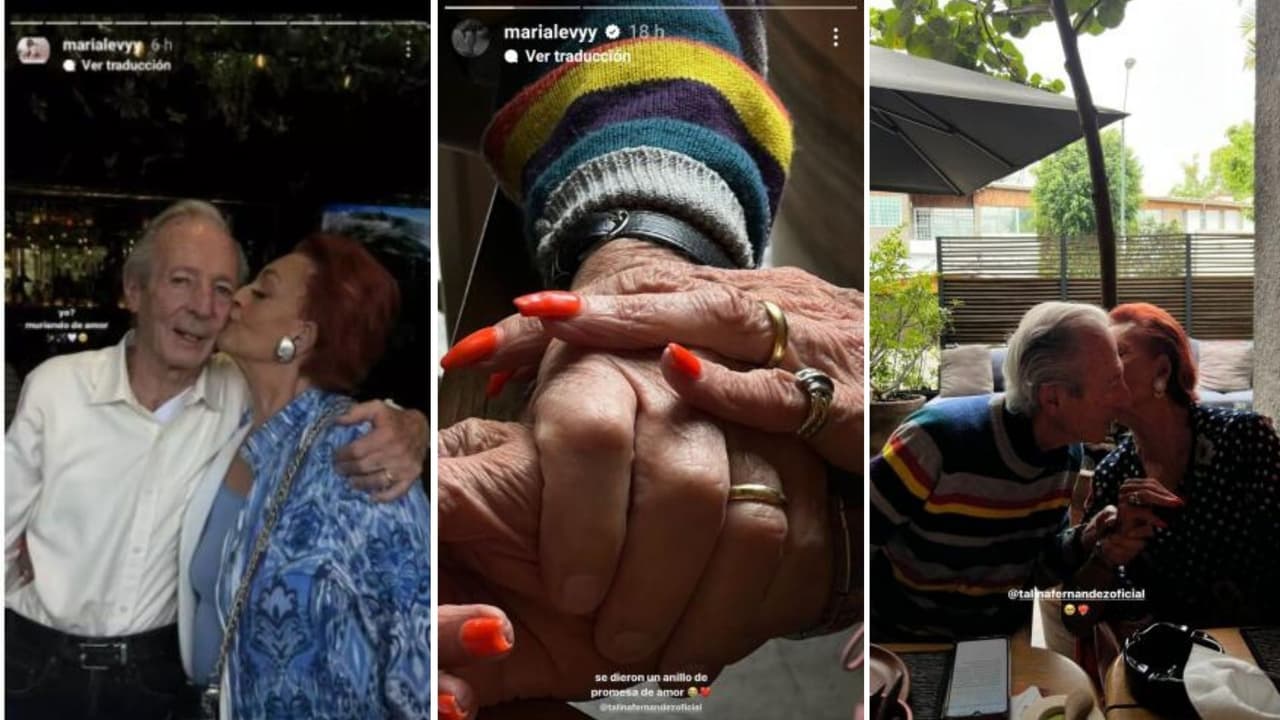 Talina Fernández y su novio hicieron una promesa de amor y como símbolo cada uno llevará un anillo.