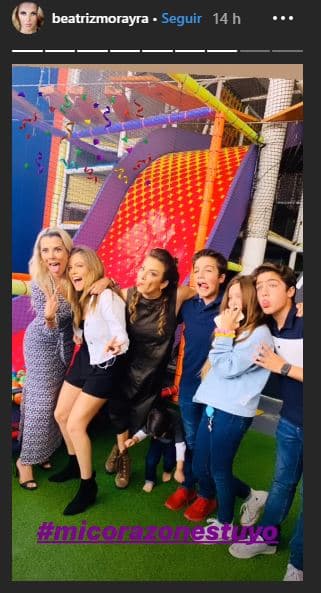 Morayra publicó más imágenes del evento organizado para el pequeño León.