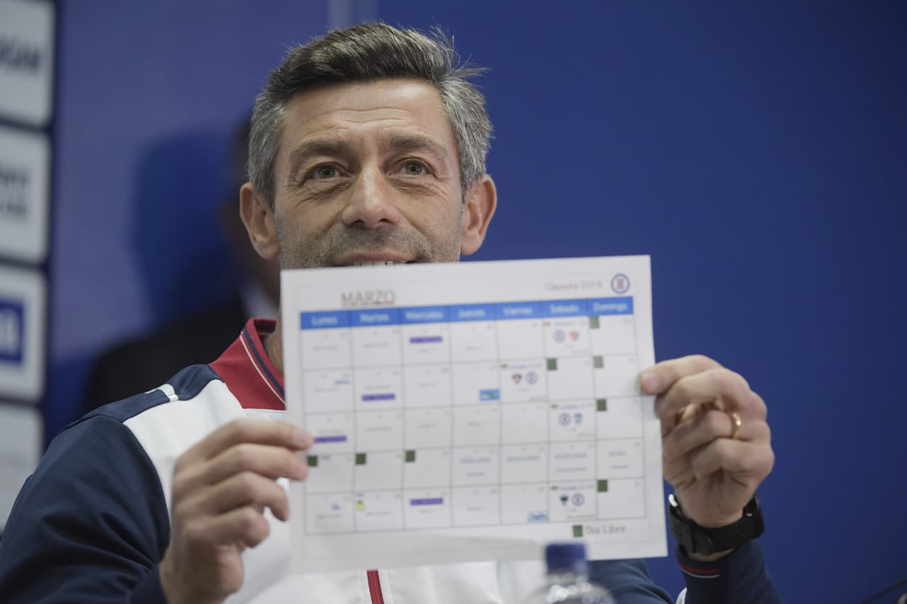 Pedro Caixinha defendió en rueda de prensa su continuidad con Cruz Azul al recordar que tiene contrato hasta junio del 2020 y criticó la credibilidad de la prensa en la cobertura sobre su situación como DT de 'La Máquina'.