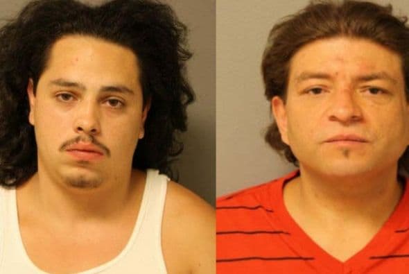 Anthony Ray Catala, 19, y Rafael Delgado, 39 enfrentan cargos por incendio premeditados en Bridgeport. 