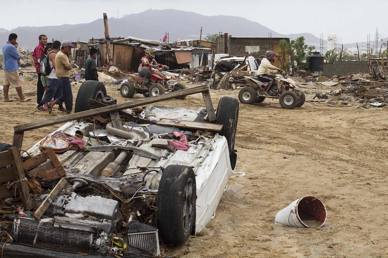 Número de muertos por la tormenta tropical Lidia en México aumenta a seis
