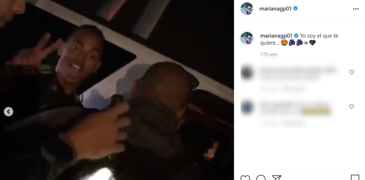 "Todas las fotos (que publico). Le digo: '
<b><a href="https://www.instagram.com/p/Bhj7ln3gFXG/?utm_medium=copy_link" target="_blank">También estuve con Ozuna en un concierto</a></b>, estuve con Wisin y Yandel, en un concierto con Pitbull, un concierto de mi cuñado Alejandro (Fernández) y con todos me tomé foto". El 14 de abril de 2018, ella publicó videos de un concierto de Ozuna a quien también grabó cuando abordó una camioneta aparentemente tras la presentación.
<br>