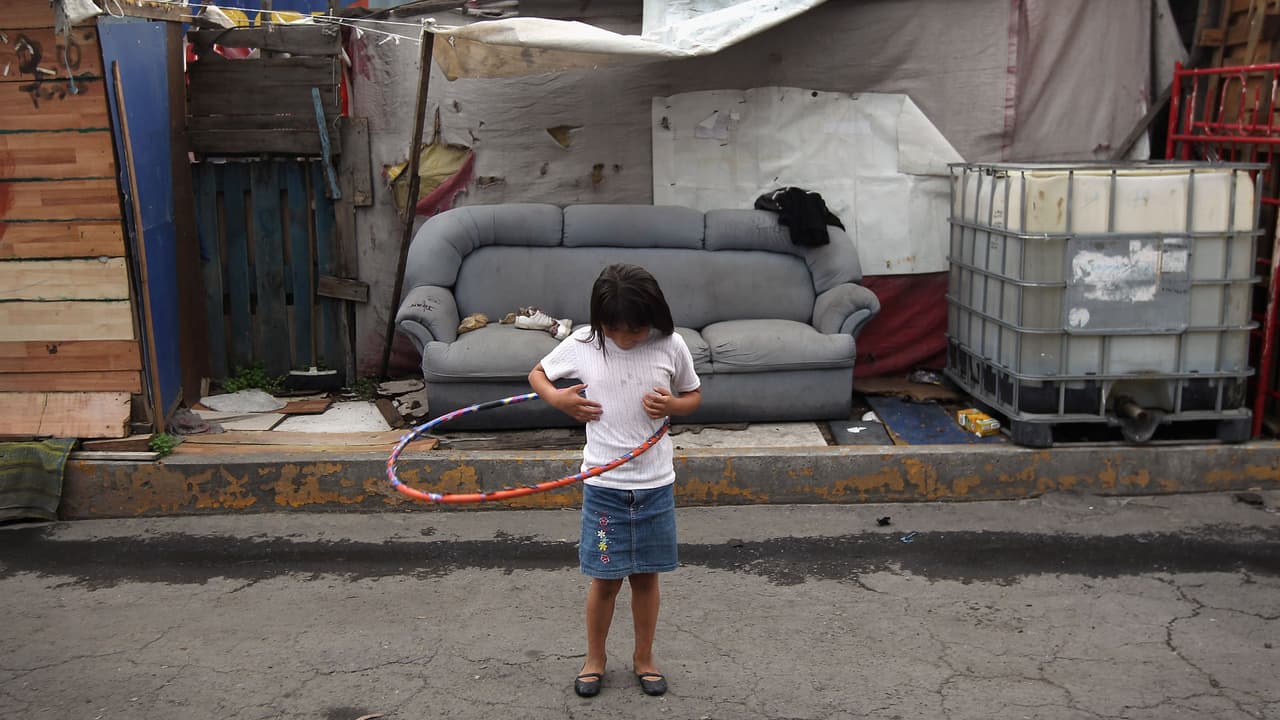Más de la mitad de todos los niños en México vive en la pobreza