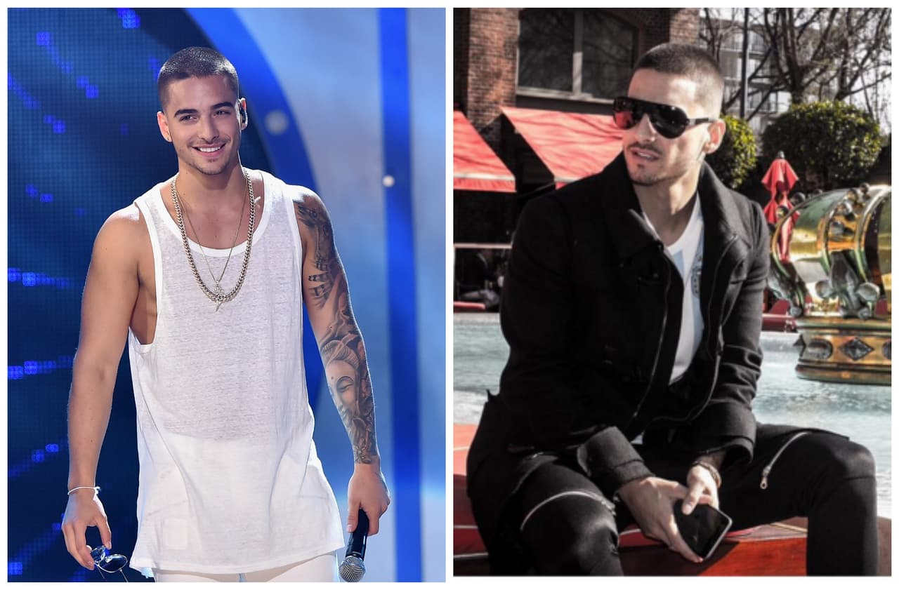 Es un pretty boy con, o sin gafas, pero a tí cómo te gusta más Maluma.