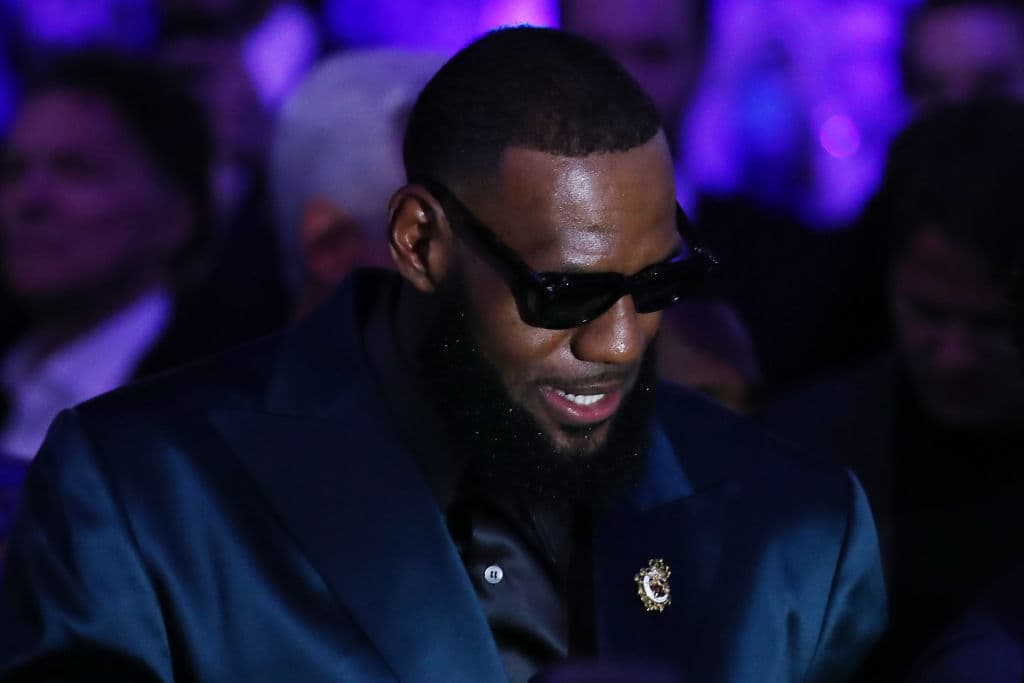 Lebron James fue una de las celebridades más grandes que asistieron al evento en Las Vegas.
<br>