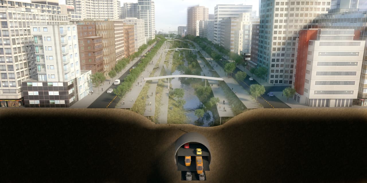 Así podría quedar el río La Piedad, si el proyecto fuera apoyado por las autoridades.