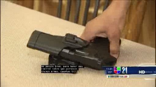 En California se firmó una ley para ejercer un mayor control sobre los propietarios de armas de fuego en este estado, donde se estima que hay más de 20 mil personas consideradas peligrosas o mentalmente inestables en posesión de pistolas y armas de asalto. Ver toda la información