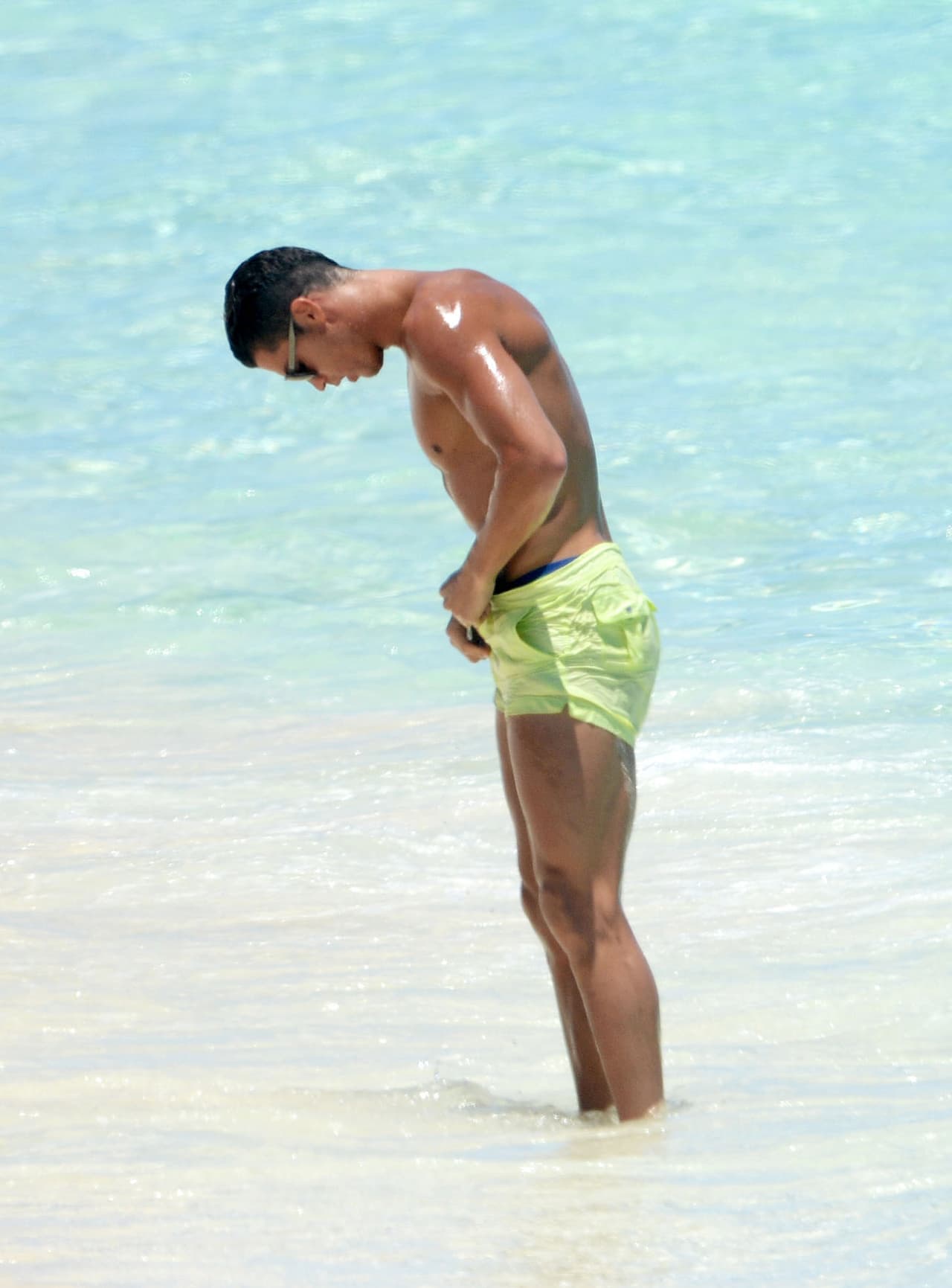 ¿Qué se le habrá perdido a Cristiano?