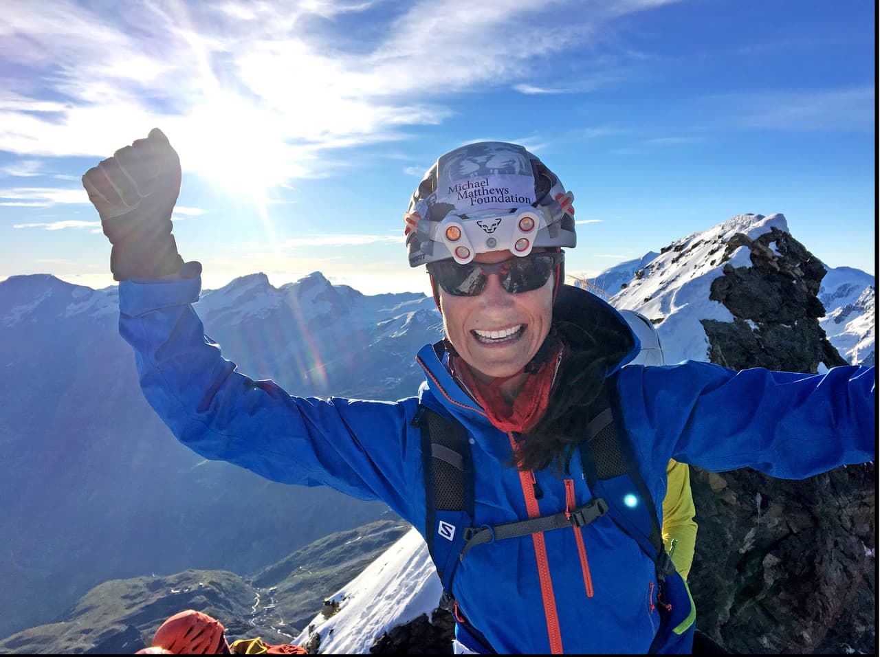 Pippa lo hizo en memoria de Michael Matthews, hermano de su prometido James.