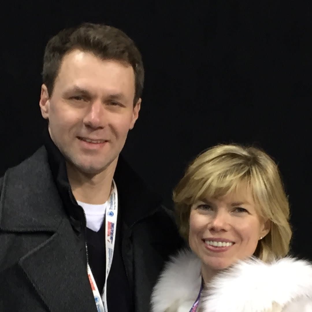 Evgenia Shishkova y Vadim Naumov estaban en el avión de American Airlines que chocó contra un helicóptero militar.