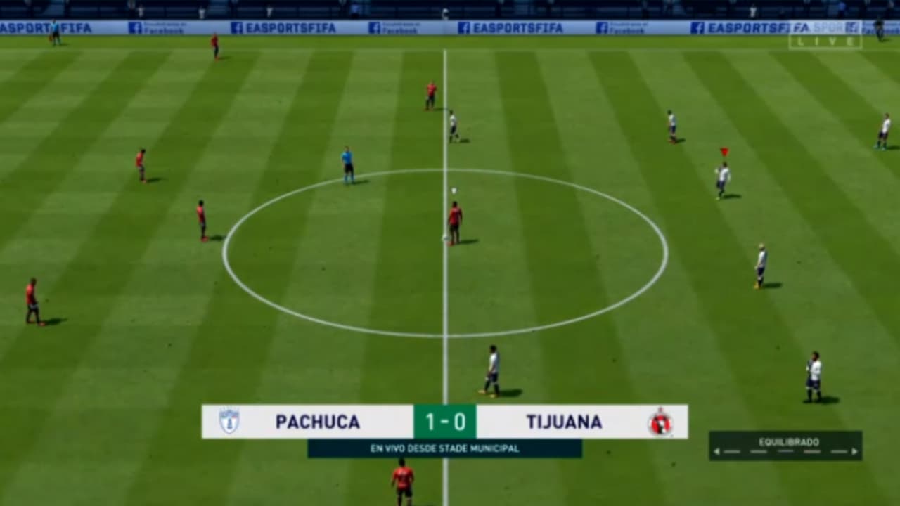 En el futbol virtual, Romario Ibarra, representante de Pachuca, goleó 3-0 a Leandro González y los Xolos de Tijuana.
