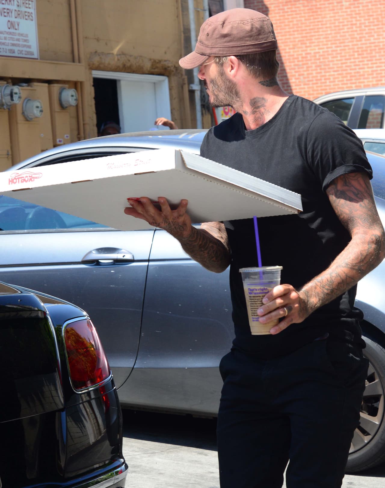 David es un hombre que lleva su vida del modo más normal, sin poses ni guaruras, siendo un buen padre y marido.