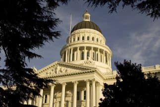 El Capitolio de California.