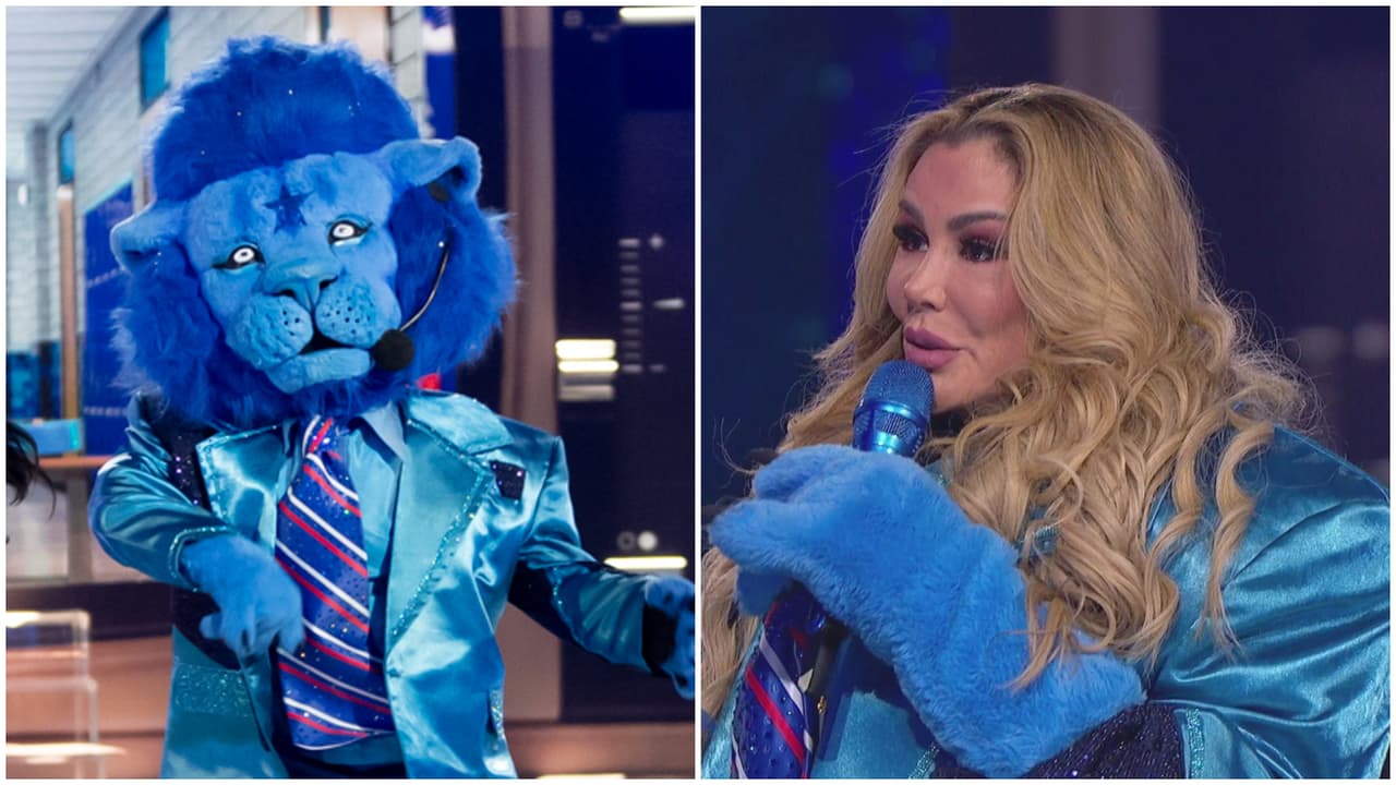 Ninel Conde dio vida a Azul en ¿Quién Es La Máscara? 2024