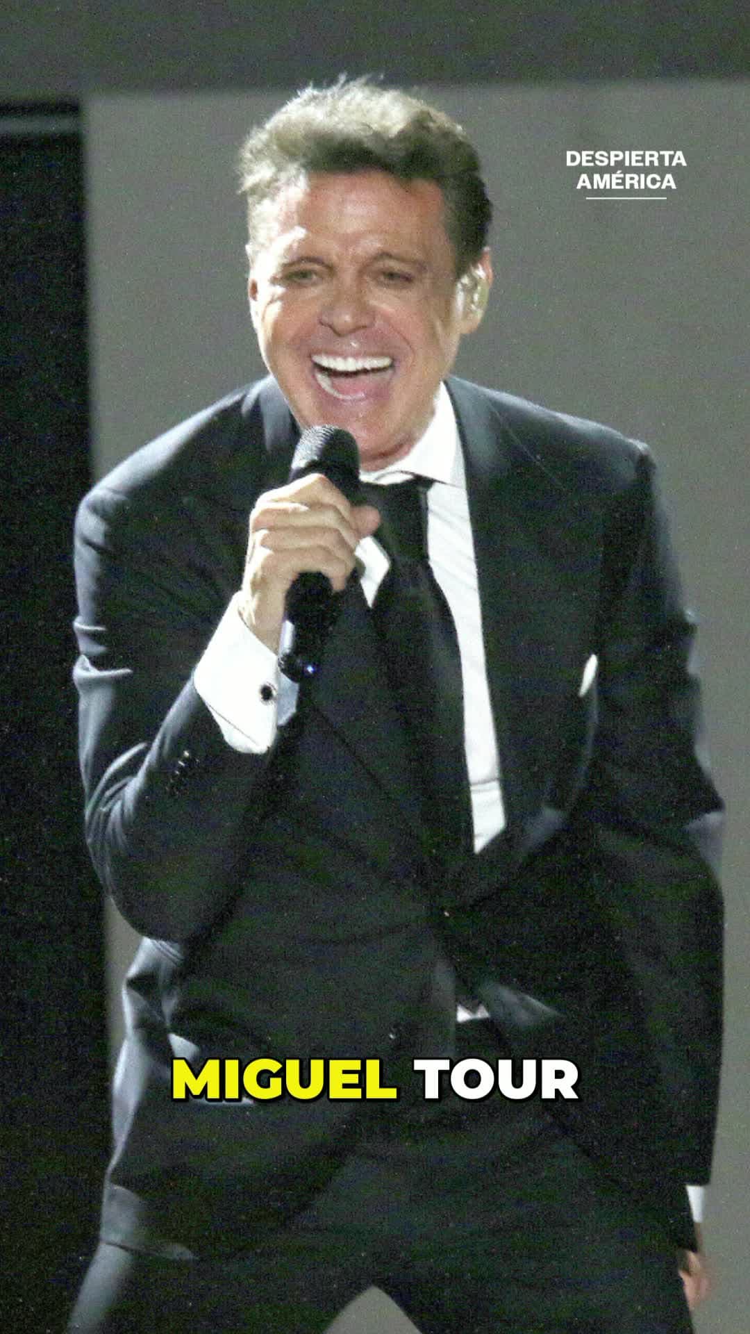Luis Miguel regresa a los escenarios con su nuevo tour