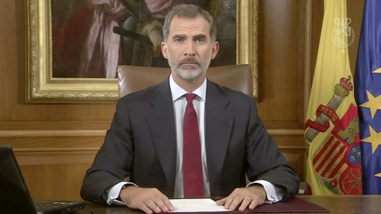 El rey de España condena en un duro discurso la "deslealtad inadmisible" y la "irresponsabilidad" del gobierno catalán
