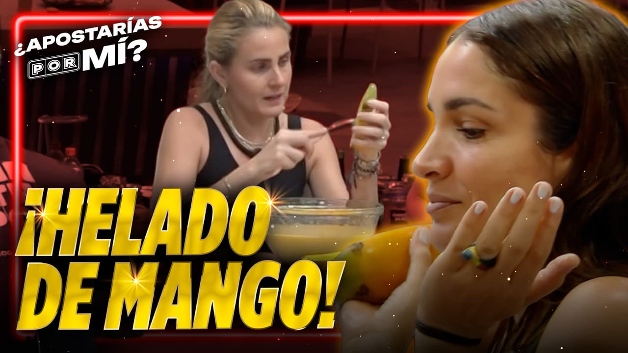¡DELICIA! Rubí y Nuja enseñan cómo se hace helado de mango sin licuadora y sin muchos ingredientes