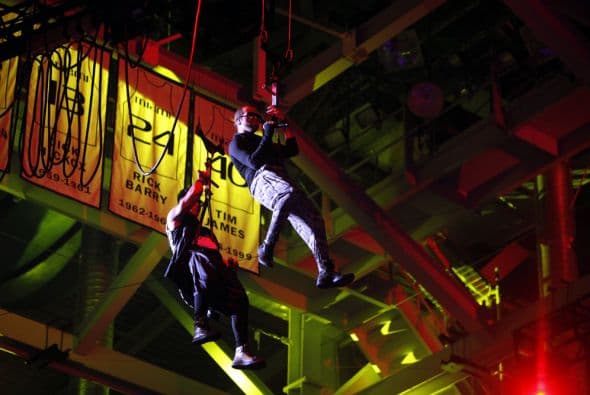 Su llegada al escenario de Premios Juventud fue espectacular.