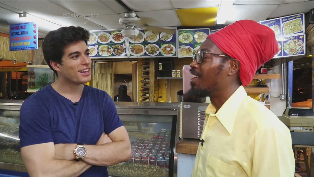 Danilo fue a experimentar nuevos sabores, pues nos llevó a un restaurante de comida tradicional de Haití.