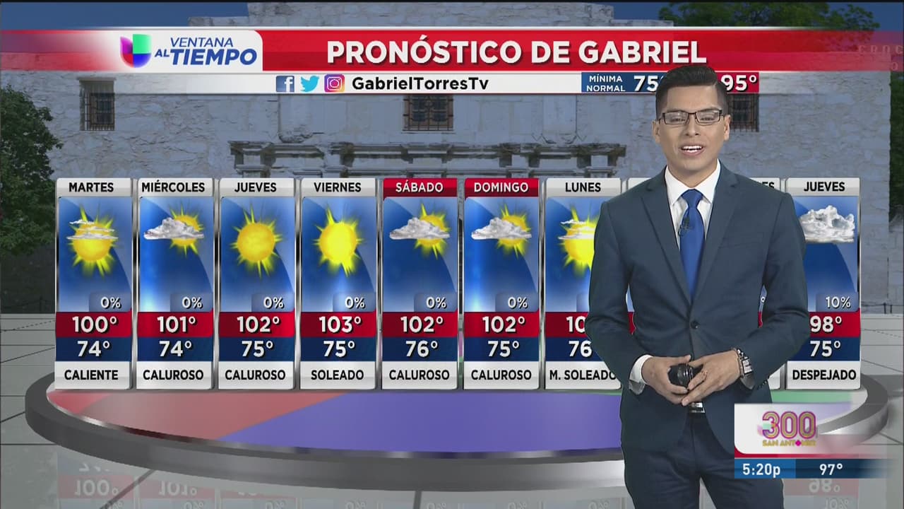 Inicia semana con calor intenso en San Antonio