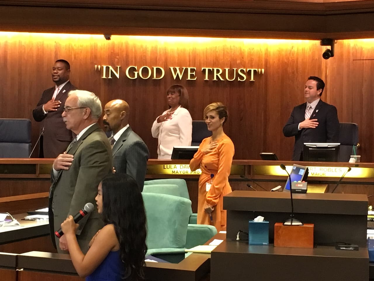 Reunión del Concilio de Carson, California.