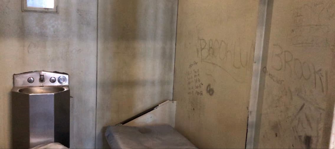 En esta celda se aprecia el deterioro