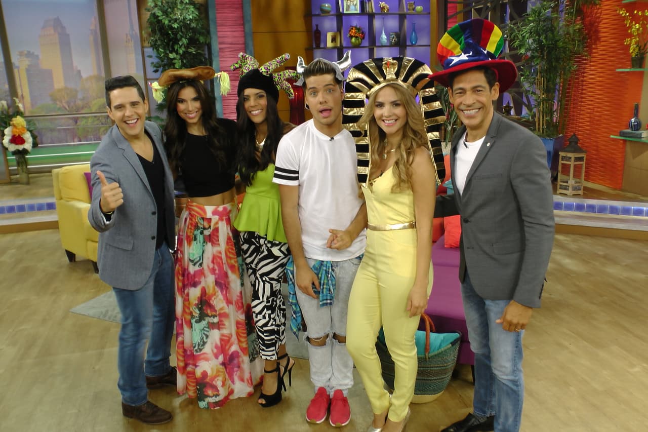 Una fotografía con la guapa actriz para recorder estos momentos tan divertidos.