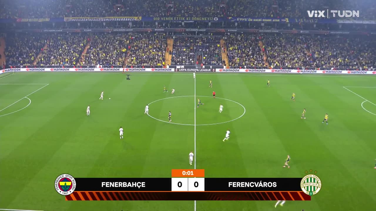 Fenerbahce vs. Ferencvaros: horario y dónde ver el partido de la UEFA Europa League
