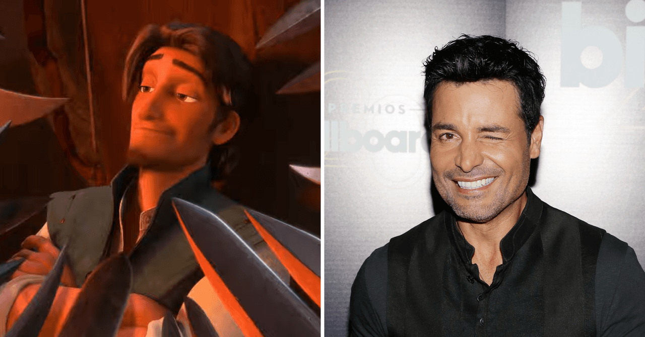 Chayanne dio vida a Flynn Rider
