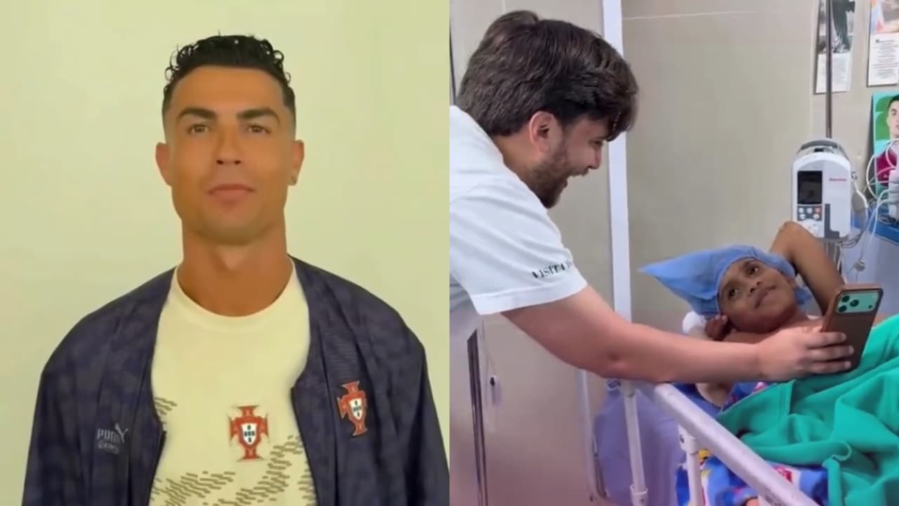 Cristiano Ronaldo manda esperanzador mensaje a niño que perdió una pierna y quedó huérfano en terremotos