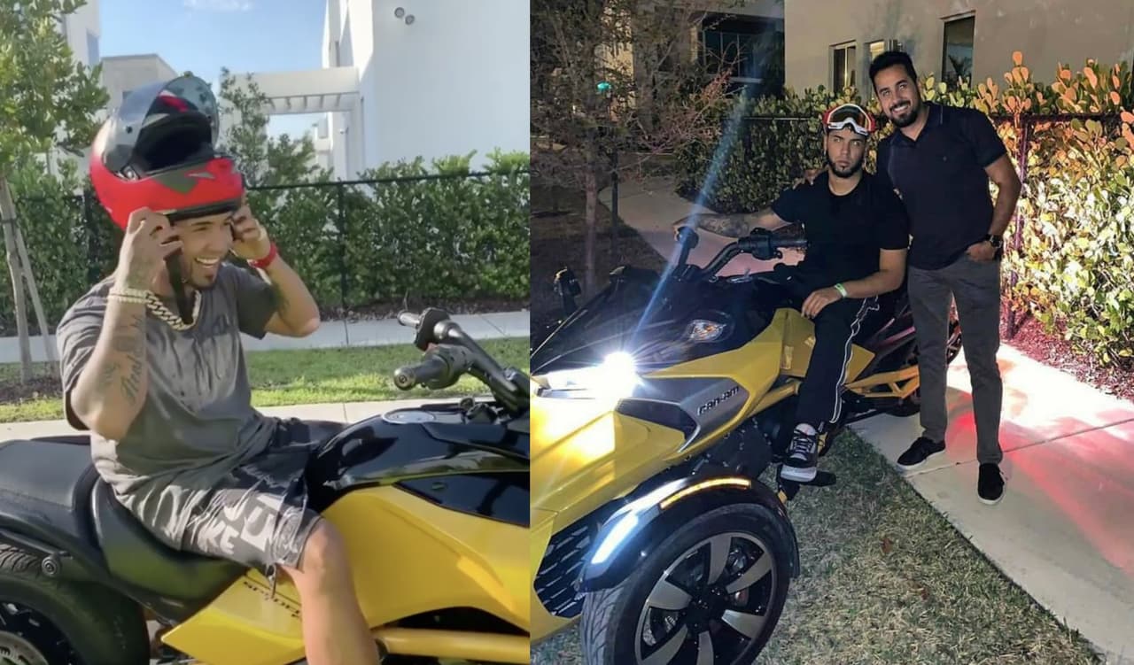 Esta moto, en la que en varias ocasiones se la ha visto por las calles de Miami, Florida, tiene un costo que ronda los 20,000 dólares.