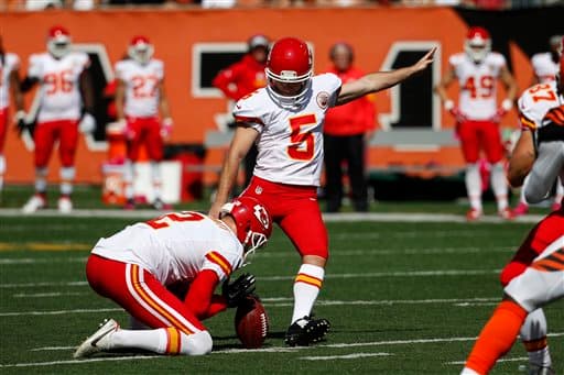 Cairo Santos de los Kansas City Chiefs es el Jugador Latino de la Semana 4
